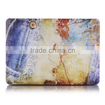Wholesale Jeans Pattern Hard Shell Case for Macbook Pro 13 Retina Supplier's Choice