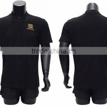 100 Polyester Embroidered Logo Polo Shirt