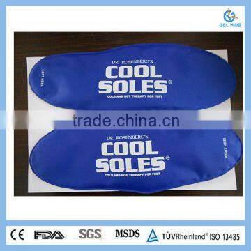 refrigerator disposable pvc gel ice slipper