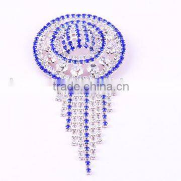 Wedding invitation crystal brooch