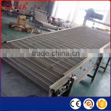 High Temperature Resistance Turning Wire Mesh Conveyor Belt photo-3