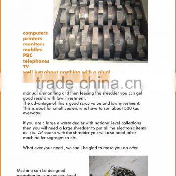 E waste Shredder