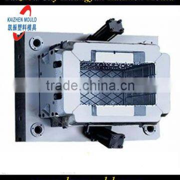 Plastic Crate Mould Injection Recycle Case Mould Hot Runner Collect Container Mould photo-6