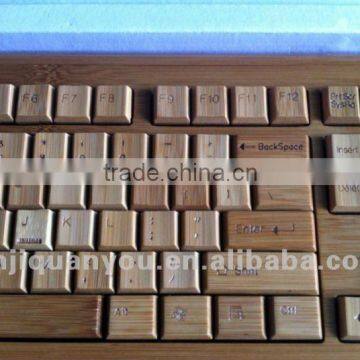 USB Optical Bamboo Keyboard/Natural Bamboo Products