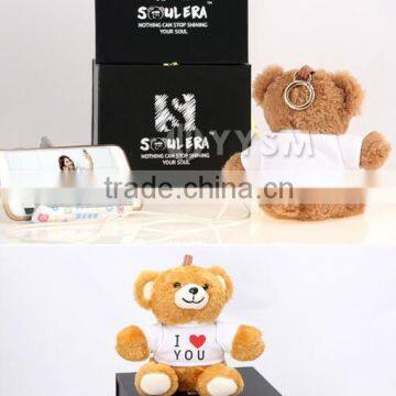 Mini Teddy Bears Birthday Gift Power Bank Plush Phone Charger                        
                                                Quality Choice