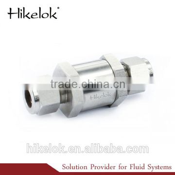 stainless steel ss 316 316L 304 304L double check non return valve 1/8" 1/4" 3/8" 1/2" 3/4" male female NPT poppet check valve