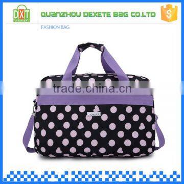 Waterproof Outdoor Lightweight Nylon Fancy Printed Travel Bag Women photo-4