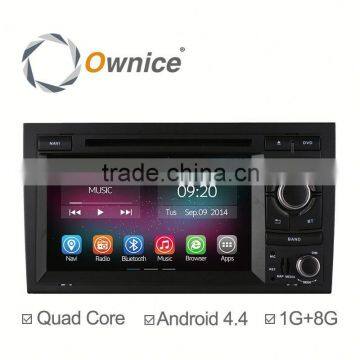 Ownice C200 Quad Core Android 4.4 up to android 5.1 Car GPS Navigation for Audi A4 S4 RS4 Support OBD2 3G DVR