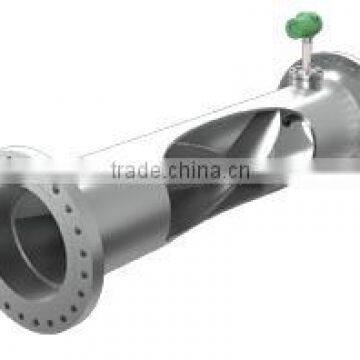 Static pipeline mixer, for waste water treatment