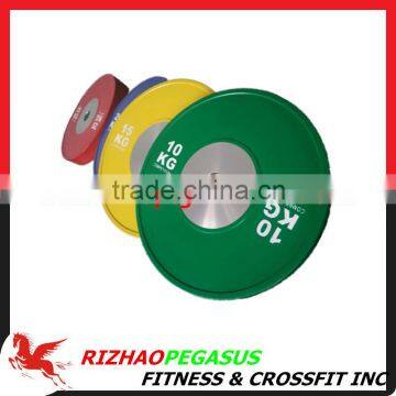 Colored Competiton Rubber Bumper Plate