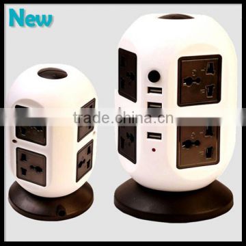 Four Usb Universal Rotatable Socket Outlet