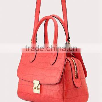 2016 Newest Red Ladys pu Bag Women Handbag in China photo-5