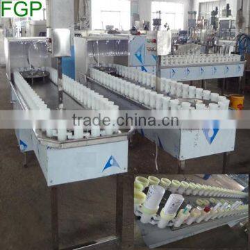 Semi automatic plastic bottle washer washing machine for packaging line