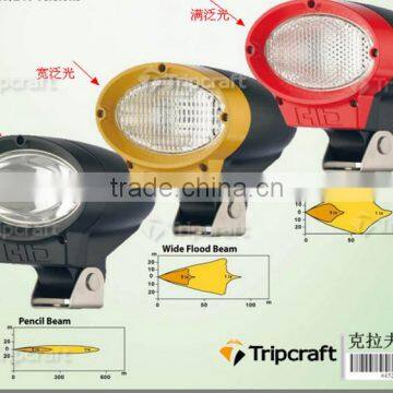 6inch 35w/55w hid work light spot /flood beam,super bright hid working light