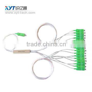Direct selling fiber optic splitter 1x16 ftth plc splitter for LAN WAN CATV FTTH