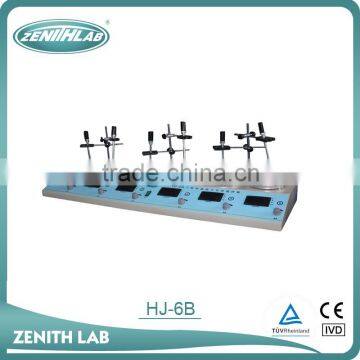 jiangsu zenith lab digital laboratory magnetic stirrer HJ-6B