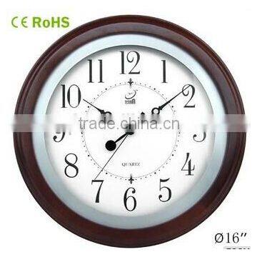 wooden kitchen modern wall clock decor