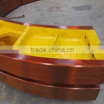 OEM Riding Ring Kiln Tyre Rotary Steel Cast for Cement Machinery photo-2