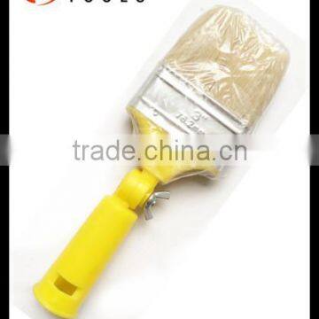 adjustablde plastic handle paint brush wood handle brush