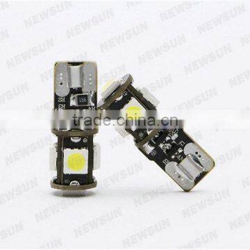 Canbus T10 5smd 5050 LED Car Light Canbus W5W 194 5050 SMD Error Free Light Bulbs photo-6