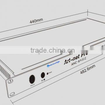 8/16 Universes 3pin XLR DMX ARTNET Controller photo-6