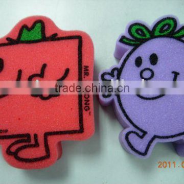 Cute Shape Baby Bath Sponges