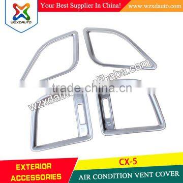 Inner Air Condition Vent Outlet Cover Trim 4pcs AIR CONDITION VENT COVER FOR MAZDA CX-5