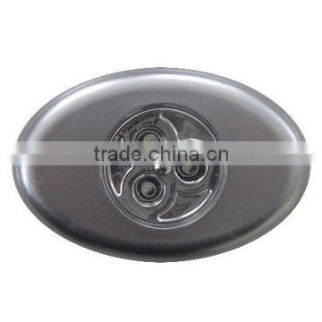 3 LEDs green touch sensitive lamp push lamp