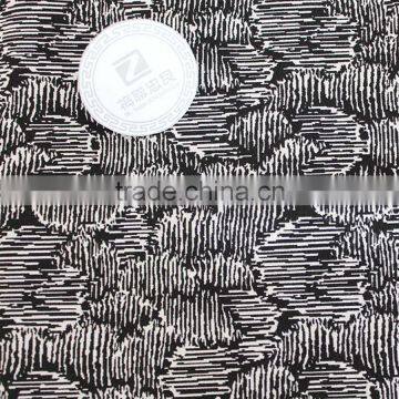 Elastic Jacquard Fabric With Polyester and Cotton Jacquard Double Sides Used Fabric for Women's Suit photo-1