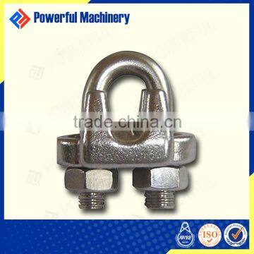 GALVANIZED U.S. TYPE DROP FORGED BULLDOG GRIP FOR STEEL WIRE ROPE