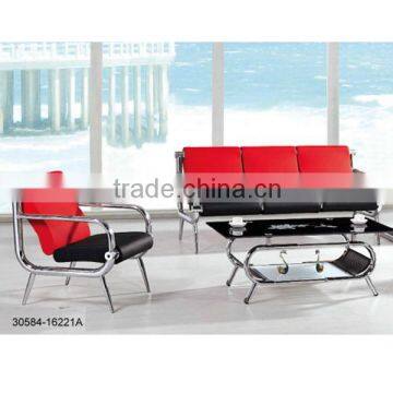 high quality office Shape sponge leisure sofa set 30584-16221