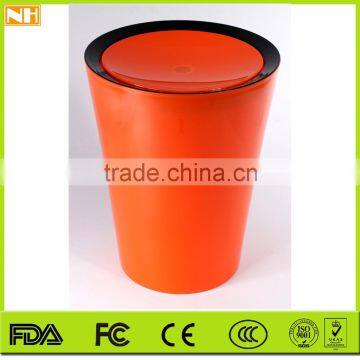Colourful Hot Sell Creative Plastic Waste Bin Trash Can photo-2