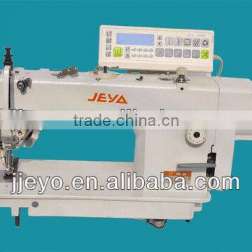 Double synchronous heavy duty computer lockstitch industrial sewing machine JY0303D