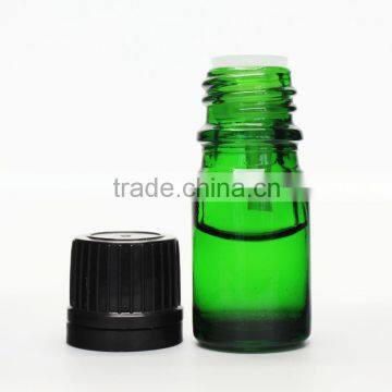 5ml Green Glass Essential Oil Bottles With Dropper