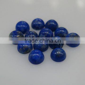 5mm Natural Loose Lapis Lazuli Cabochon Round Non-treated for Setting