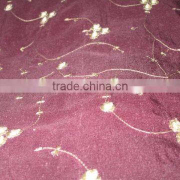 SILK FABRIC SILK MATERIAL TEXTILE EMBRODARY