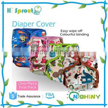 2016 New Design Waterproof Reuseable Baby Cloth Diaper Cover