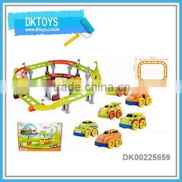 Hot Sale New Item Battery Operated Railway Car Set 2 Cars Fun Kid Toys