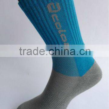 Comfortable Bamboo charcoal terry bicycling socks