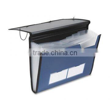 Professional Expanding Document Organizer, Letter, 7 Pockets, Blue