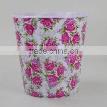 cheap flower plastic food bucket