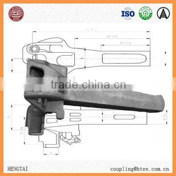 Railroad vehicle Coupler Yoke body for AAR spec Train Coupler