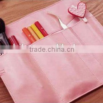 leather cosmetic pouch bags cases wholesale