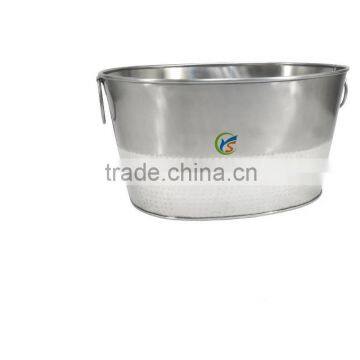 Wholesale high quality oval metal drink tub