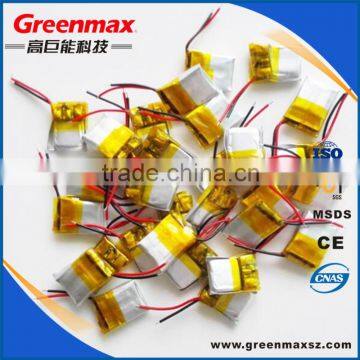 ultra thin lithium 7.4v li-polymer battery