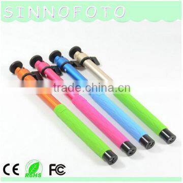 universal holder with small ballhead monopod tripod SINNOFOTO best selling selfie stick extendable bluetooth monopod