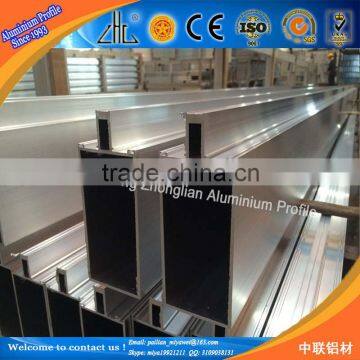 25 years experience anodized 6000 series aluminum alloy factory / aluminium extrusion curtain rail / anodize black aluminum prof