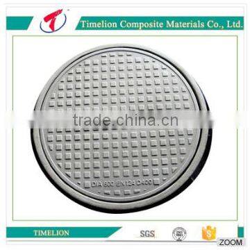 Customized Casting Iron Manhole Cover With Fiber Glass