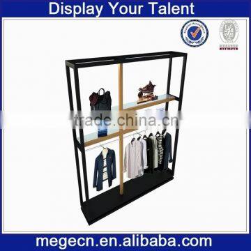 clothing store three layers decorative shelves, display units