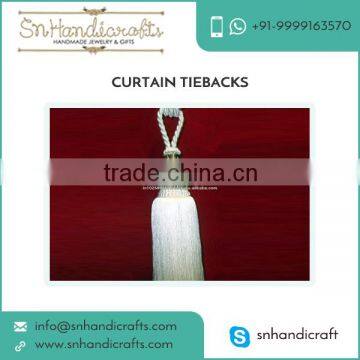 Magnetic Curtain Tiebacks Rope Tieback for Sale